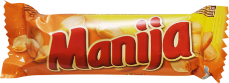 Manija - Peanuts Chocolate Bar 49g
