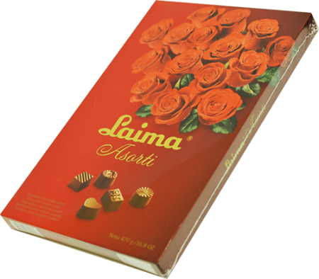 Laima - Assorted Dark Rose Sweets 100g