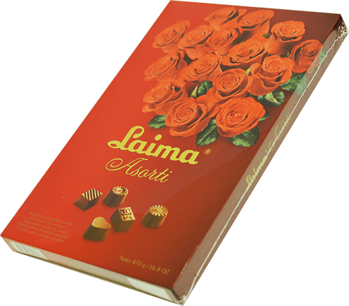 Laima - Assorted Dark Rose Sweets 100g