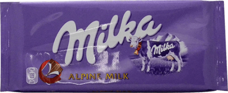 Milka - Milk Chocolate 100g