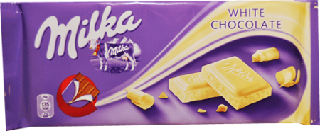 Milka - White Chocolate 100g