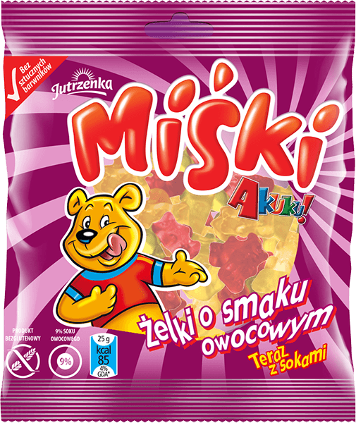 Jutrzenka - Akuku Teddy Bears Sweets 90g