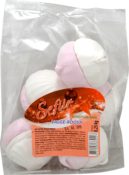Mikas - White and Pink Marshmallows 250g