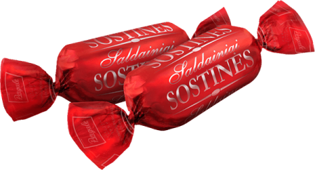 Pergale - Sostines Cream and Liqueur Sweets 100g