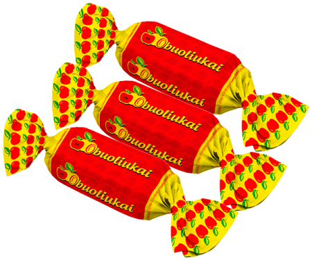 Pergale - Sweets Obuoliukai 100g