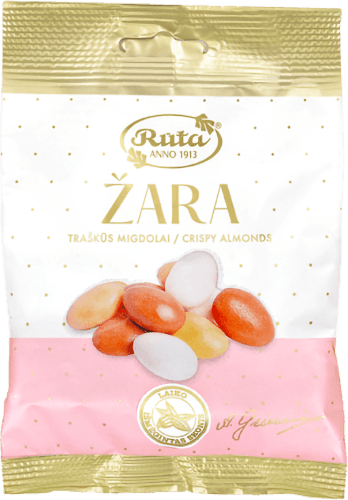 Ruta - Almonds with Sugar Coating of 4 Different Tastes Zara 100g