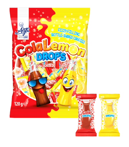 Argo - Sweets Cola Lemon Drops 120g